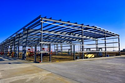 Completed Steel Framework